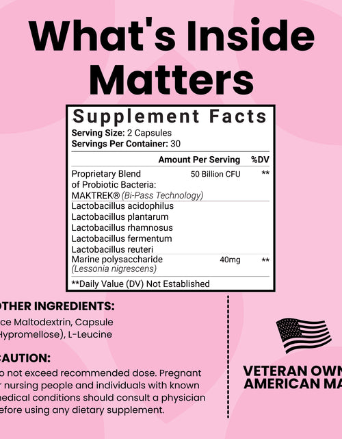Load image into Gallery viewer, Probiotics for Women with Prebiotics - 50 Billion CFU per Serving - Formulated for Digestive, Immune &amp; Feminine Support - 60 Capsules
