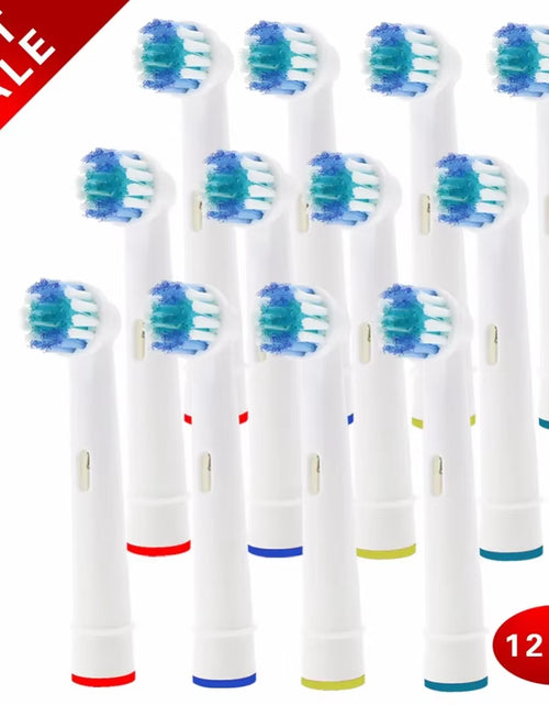 Load image into Gallery viewer, Upgrade Your Oral Care: 12 Replacement Brush Heads for Oral-B Electric Toothbrushes - Compatible with Advance Power, Pro Health, Triumph, 3D Excel, and Vitality Precision Clean
