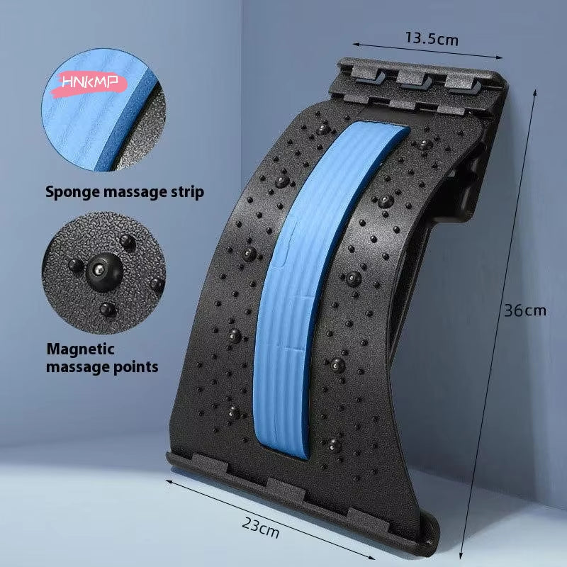 Magnetic Lumbar Back Soothing Device - Spine Stretch & Nerve Compression Relief for Ultimate Back Pain Therapy