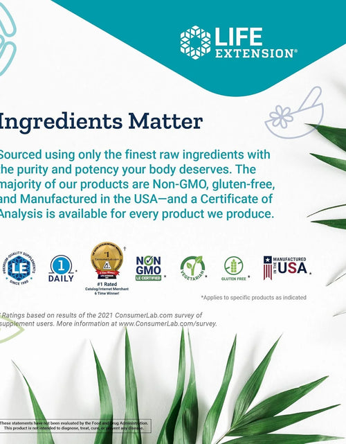 Load image into Gallery viewer, Life Extension TMG 500Mg, 100 Liquid Veg Caps - Trimethylglycine (Glycine Betaine) Supplement - Gluten Free, Non-Gmo, Vegetarian

