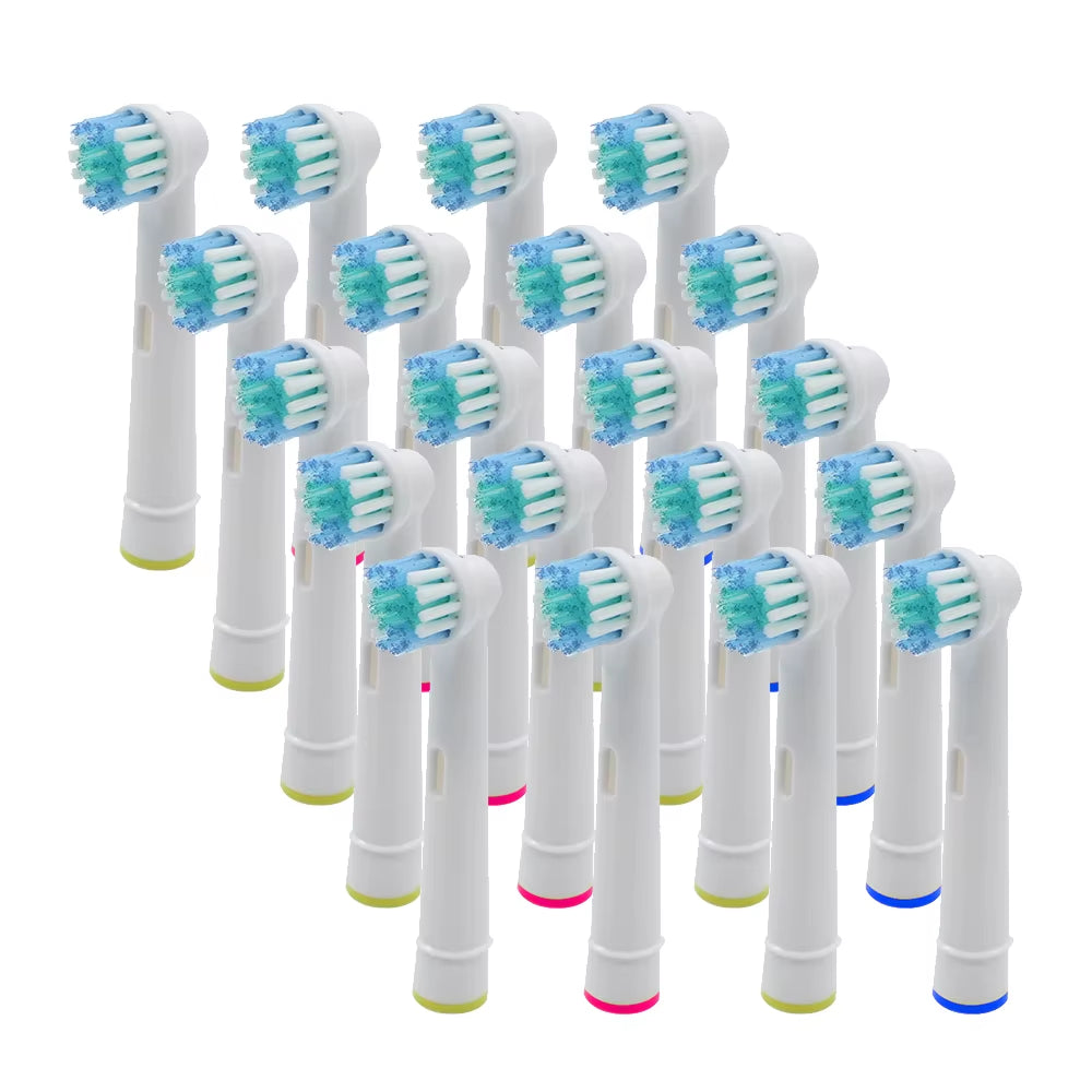 Upgrade Your Oral Care: 12 Replacement Brush Heads for Oral-B Electric Toothbrushes - Compatible with Advance Power, Pro Health, Triumph, 3D Excel, and Vitality Precision Clean