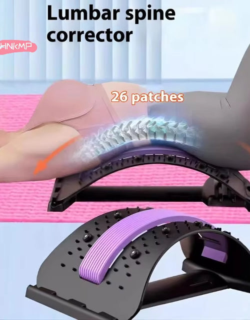 Load image into Gallery viewer, Magnetic Lumbar Back Soothing Device - Spine Stretch &amp; Nerve Compression Relief for Ultimate Back Pain Therapy
