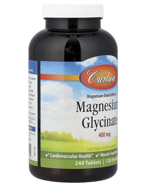 Load image into Gallery viewer, Magnesium Glycinate, 240 Tablets (200 Mg per Tablet)
