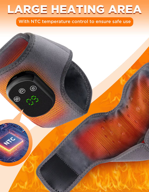Load image into Gallery viewer, Revitalize Your Feet: Electric Foot &amp; Ankle Massager with 3 Vibration Settings and Soothing Hot Compress

