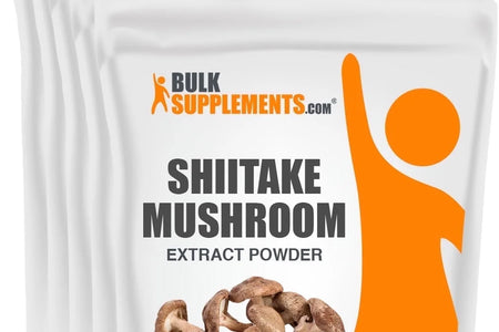 Bulksupplements Shiitake Mushroom Extract Powder - Mushroom Supplement, Vegan & Herbal - 1G per Serving, 5Kg (11 Lbs)