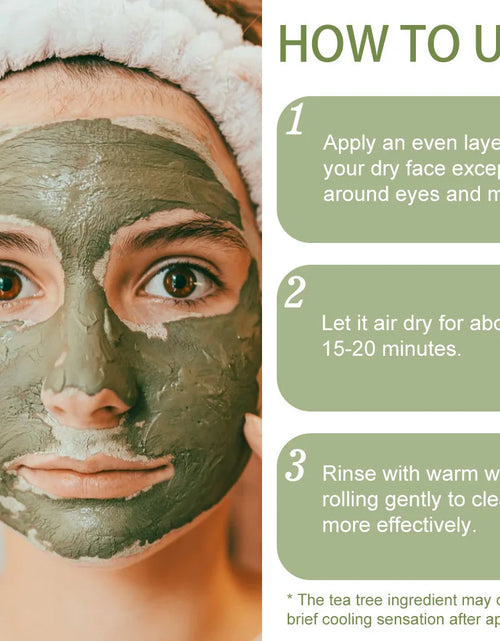 Load image into Gallery viewer, Revitalizing Volcanic Mud Facial Mask - Deep Cleansing &amp; Moisturizing for Face and Body, Minimizes Pores
