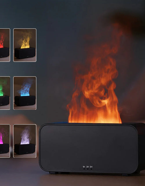 Load image into Gallery viewer, Flame Aroma Diffuser: USB Powered Aromatherapy &amp; Humidifier in One
