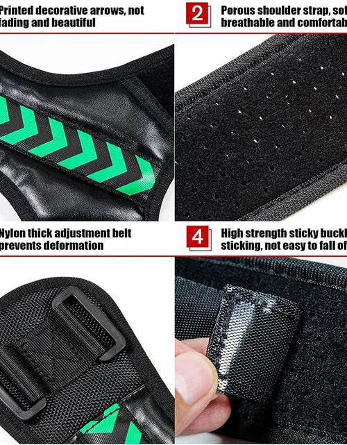 Load image into Gallery viewer, Shoulder Support Adjustable Back Pain Support Posture Corrector Brace Belt Strap
