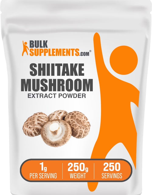 Load image into Gallery viewer, Bulksupplements Shiitake Mushroom Extract Powder - Mushroom Supplement, Vegan &amp; Herbal - 1G per Serving, 250G (8.8 Oz)
