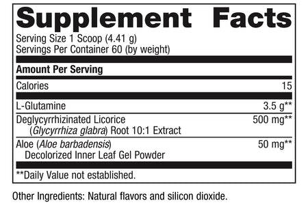 Glutagenics - for Immune Support, Gut Health & Proper Digestion* - with L-Glutamine, Aloe Powder & DGL - Amino Acid Supplement for Men & Women - 60 Servings - 9.33 Oz