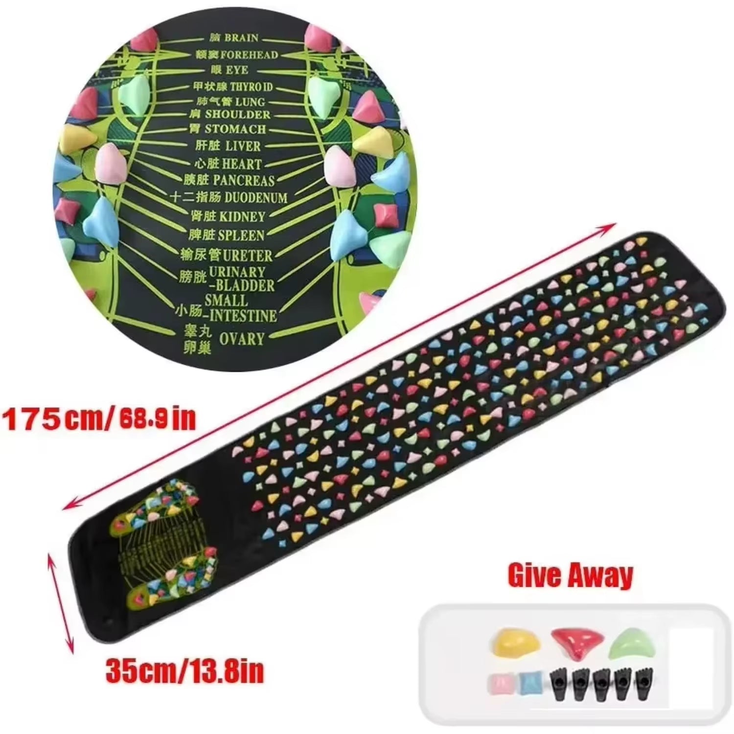 Revitalize Your Feet with the Ultimate Acupressure Reflexology Massage Pad – Perfect for Health and Relaxation!
