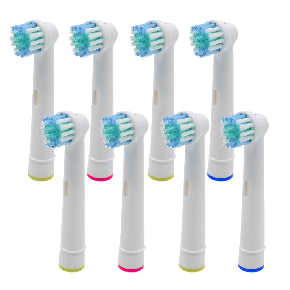 Upgrade Your Oral Care: 12 Replacement Brush Heads for Oral-B Electric Toothbrushes - Compatible with Advance Power, Pro Health, Triumph, 3D Excel, and Vitality Precision Clean