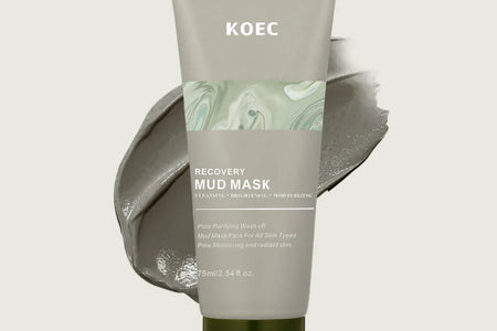 Revitalizing Volcanic Mud Facial Mask - Deep Cleansing & Moisturizing for Face and Body, Minimizes Pores