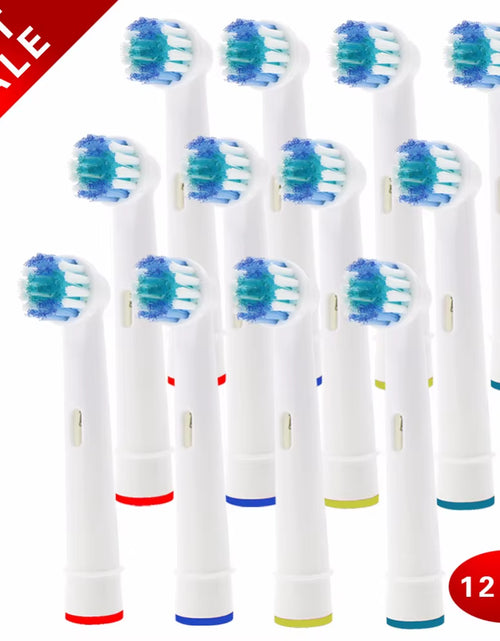 Load image into Gallery viewer, Upgrade Your Oral Care: 12 Replacement Brush Heads for Oral-B Electric Toothbrushes - Compatible with Advance Power, Pro Health, Triumph, 3D Excel, and Vitality Precision Clean
