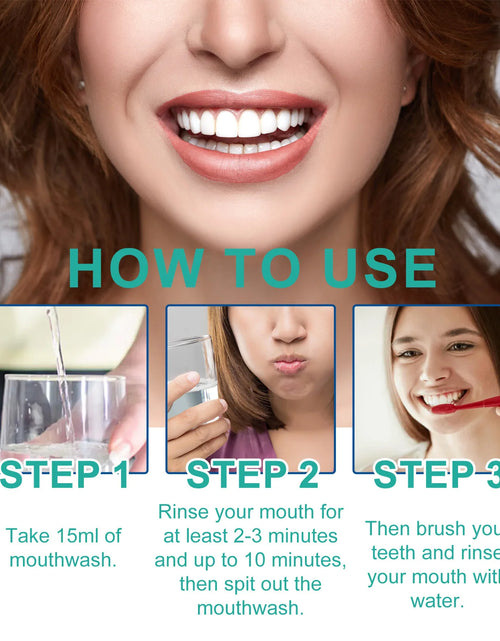 Load image into Gallery viewer, Coconut Oil Mouthwash for Fresh Breath, Odor Elimination, and Stain Removal - Ultimate Dental Care Solution
