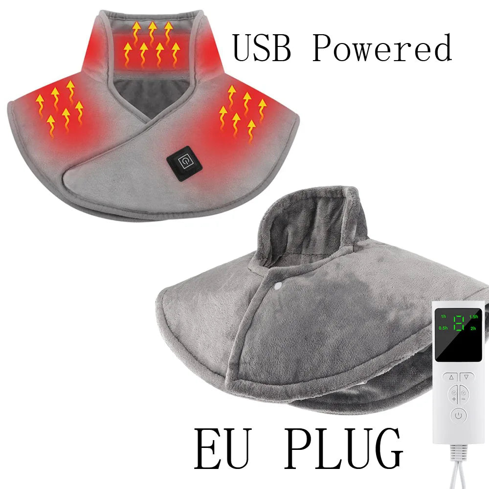 USB Heating Pad for Shoulder Pain Relief - Constant Temperature Neck and Shoulder Warmer