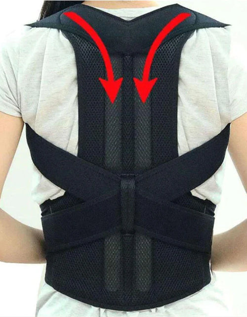 Load image into Gallery viewer, Adjustable Posture Corrector Low Back Support Shoulder Brace Belt for Men Women
