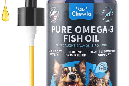 Fish Oil for Dogs 8 Oz Dog Fish Oil Skin & Coat Dog Supplement