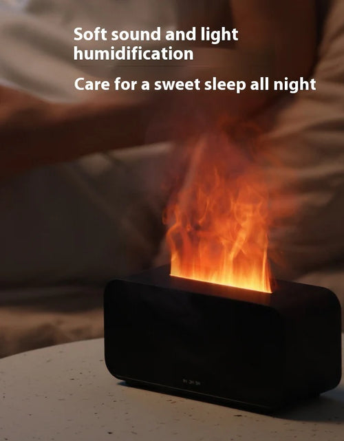 Load image into Gallery viewer, Flame Aroma Diffuser: USB Powered Aromatherapy &amp; Humidifier in One
