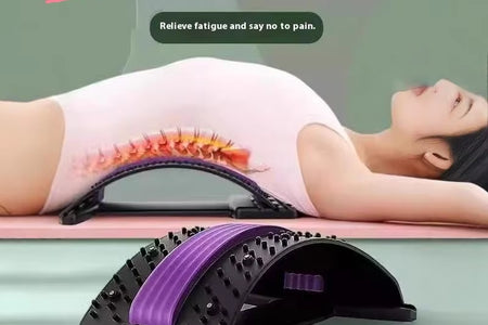 Magnetic Lumbar Back Soothing Device - Spine Stretch & Nerve Compression Relief for Ultimate Back Pain Therapy