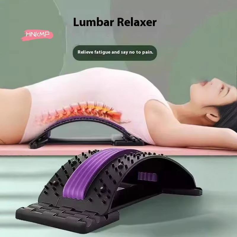 Magnetic Lumbar Back Soothing Device - Spine Stretch & Nerve Compression Relief for Ultimate Back Pain Therapy