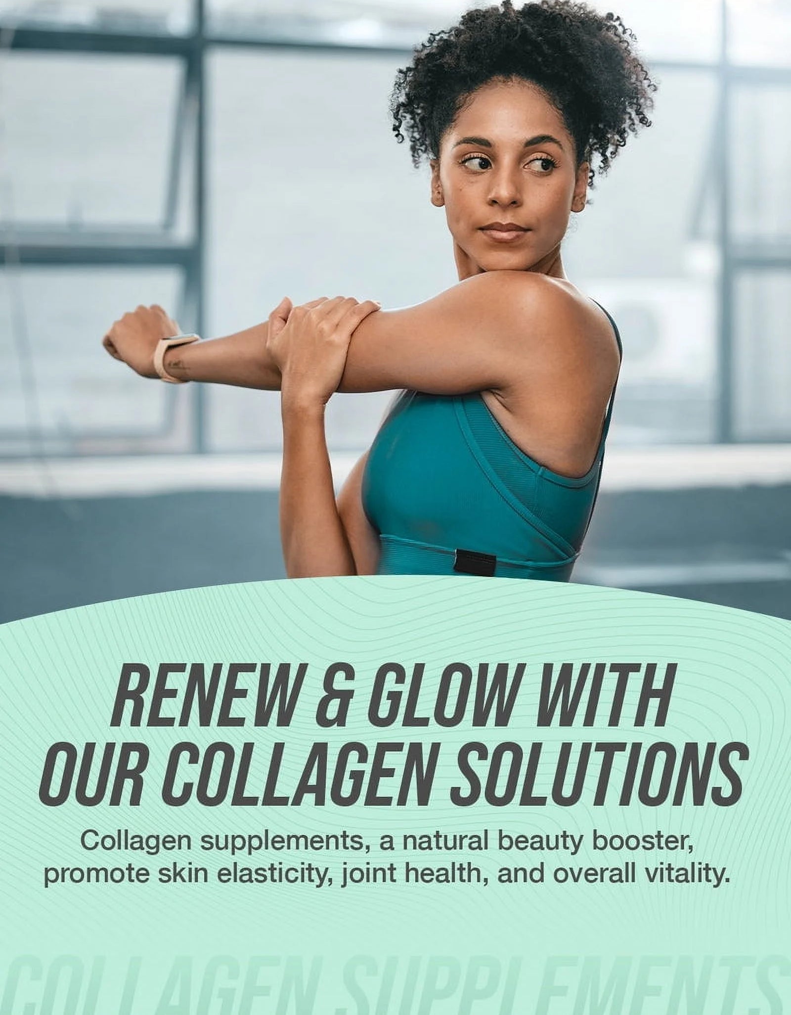 Bulksupplements Marine Collagen Powder - Collagen Supplement, Hydrolyzed - Unflavored, 2.5G per Serving, 500G (1.1 Lbs)