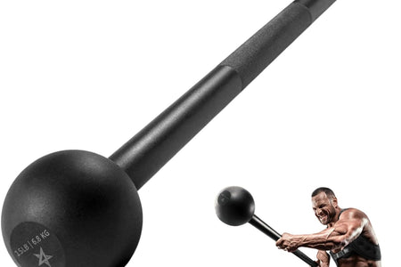 Steel Mace Bell - Versatile Strength Training for Full Body Workouts, Ideal for Muscles, Shoulders, Grips & Forearms - Available in 5 to 30 LB for Men & Women
