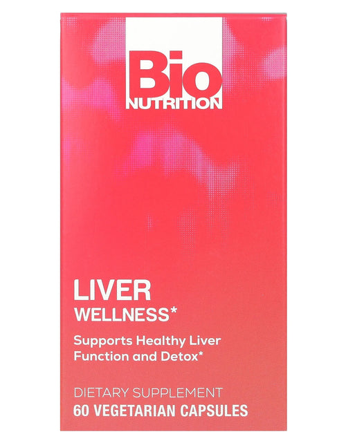 Load image into Gallery viewer, Bio Nutrition - Liver Wellness - 60 Vegetarian Capsules
