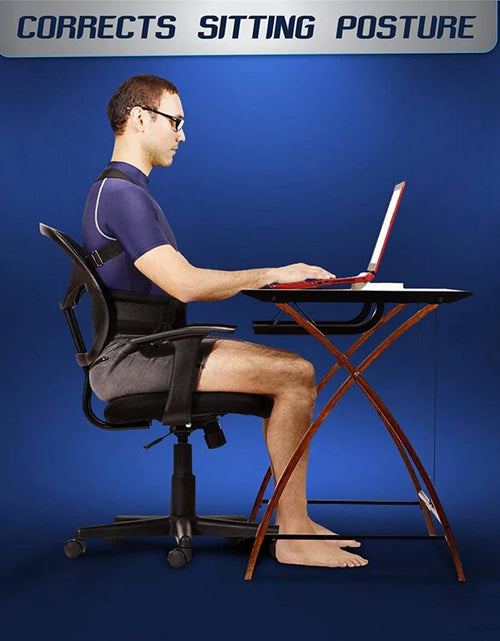 Load image into Gallery viewer, Posture Corrector Support Magnetic Back Shoulder Brace Belt Band for Men Women
