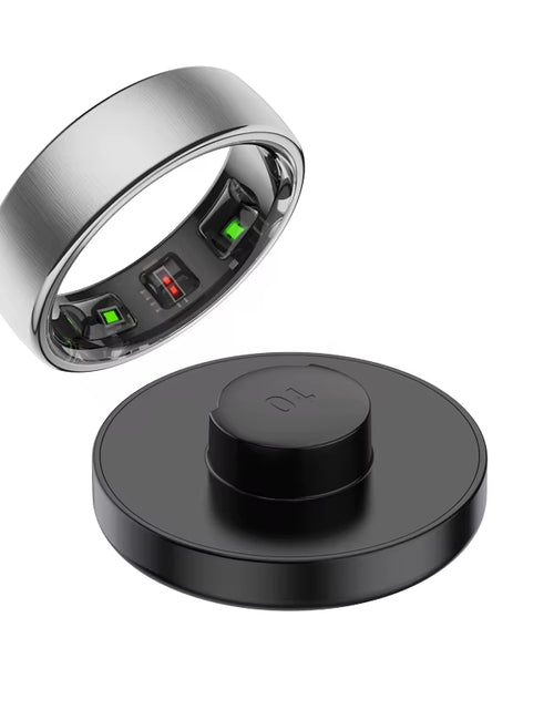 Load image into Gallery viewer, R10 Smart Ring: Wireless Charging Health &amp; Sleep Monitor for Men &amp; Women, Multi-Sport Modes Compatible with Android &amp; iOS
