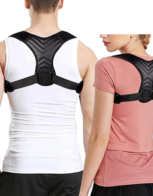 Load image into Gallery viewer, Posture Corrector Adjustable Breathable Back Brace for Women and Men, Support Belt Straightener Improve Hunchback and Relief for Upper Lower Back, Lumbar, Neck, Shoulder Pain
