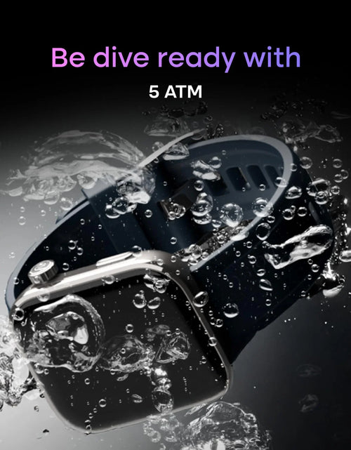 Load image into Gallery viewer, Colorfit Pro 6 Max Smartwatch – 1.96" AMOLED, AI, Stainless Steel, GPS, Swim, 5 ATM, 7-Day Battery, Sports, Fitness &amp; Health (Signature Brown)
