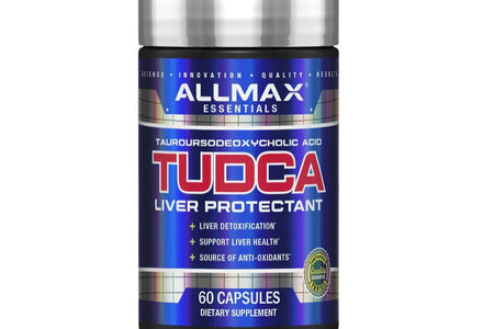 ALLMAX Nutrition TUDCA 60CT - Tauroursodexoycholic Acid - Liver Detox & Gut Health