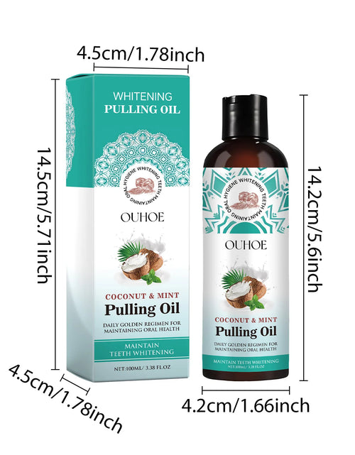 Load image into Gallery viewer, Coconut Oil Mouthwash for Fresh Breath, Odor Elimination, and Stain Removal - Ultimate Dental Care Solution
