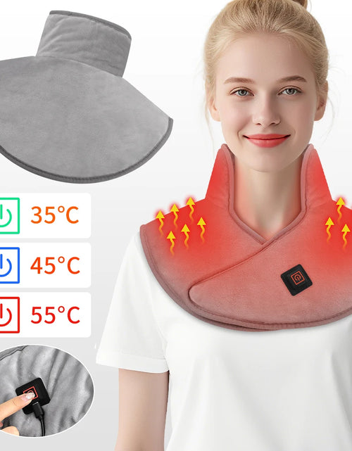 Load image into Gallery viewer, USB Heating Pad for Shoulder Pain Relief - Constant Temperature Neck and Shoulder Warmer
