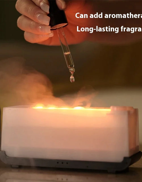 Load image into Gallery viewer, Flame Aroma Diffuser: USB Powered Aromatherapy &amp; Humidifier in One

