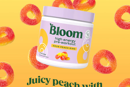 High Energy Pre-Workout, Sour Peach Ring, 25 Servings