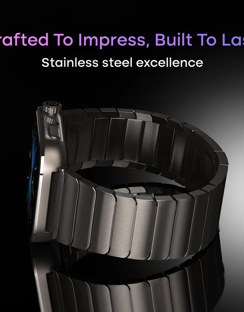 Load image into Gallery viewer, Colorfit Pro 6 Max Smartwatch – 1.96" AMOLED, AI, Stainless Steel, GPS, Swim, 5 ATM, 7-Day Battery, Sports, Fitness &amp; Health (Signature Brown)
