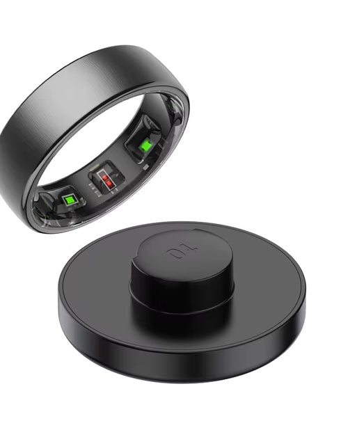 Load image into Gallery viewer, R10 Smart Ring: Wireless Charging Health &amp; Sleep Monitor for Men &amp; Women, Multi-Sport Modes Compatible with Android &amp; iOS
