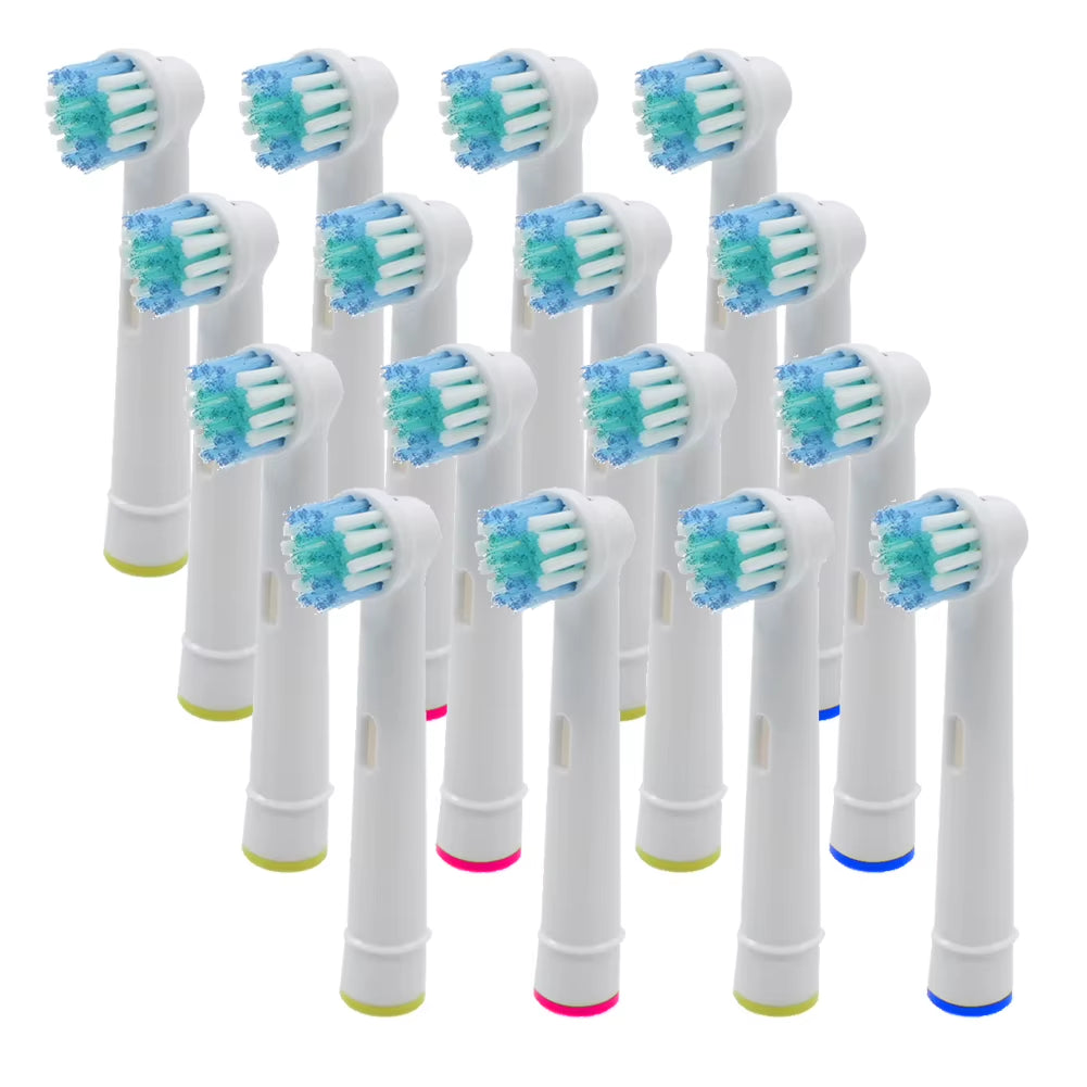 Upgrade Your Oral Care: 12 Replacement Brush Heads for Oral-B Electric Toothbrushes - Compatible with Advance Power, Pro Health, Triumph, 3D Excel, and Vitality Precision Clean