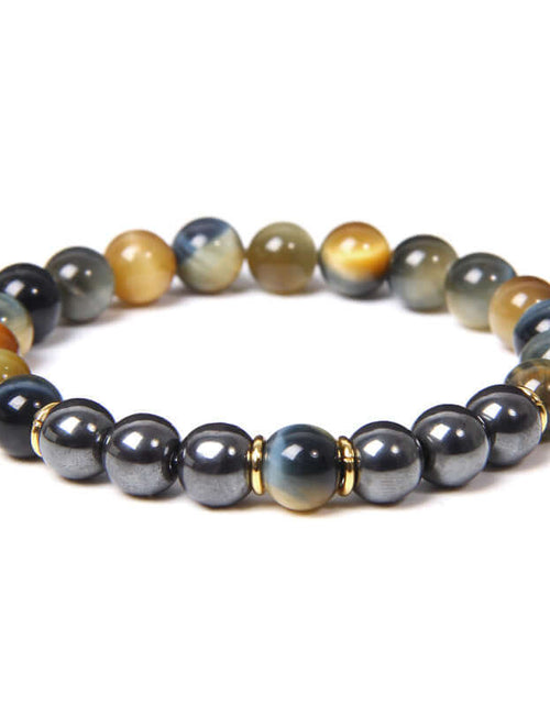 Load image into Gallery viewer, Tiger Eye Energy Bracelet Fitness Men'S Bracelet Gift Jewelry
