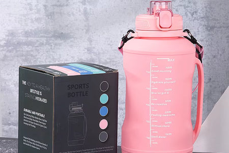 HydraFlex™ 2L Foldable Silicone Water Bottle – Ultimate Sports & Outdoor Hydration