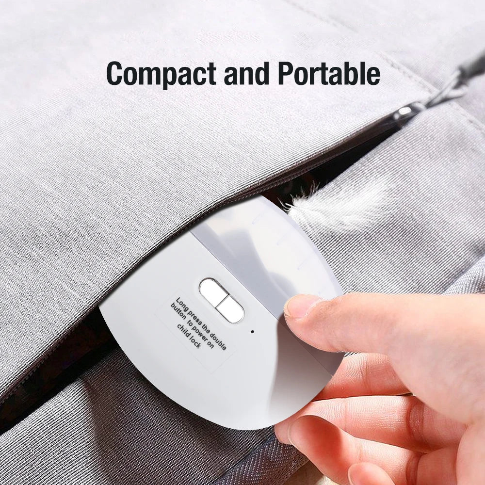Rechargeable Electric Nail Clipper & Polisher - Automatic Trimmer for All Ages with LED Light