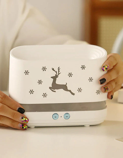 Load image into Gallery viewer, Elk Flame Humidifier Diffuser Mute Household Atmosphere Lamp Christmas Home Decorations
