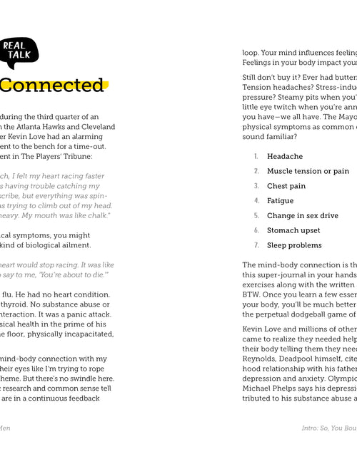 Load image into Gallery viewer, Mental Health Journal for Men: Creative Prompts, Practices, and Exercises to Bolster Wellness, (Paperback)
