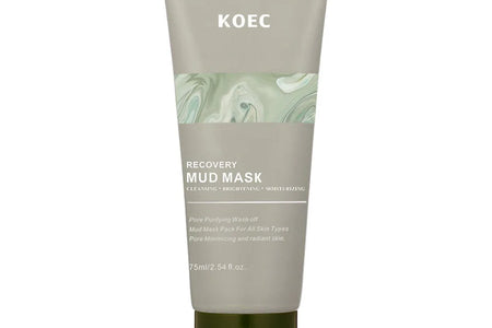 Revitalizing Volcanic Mud Facial Mask - Deep Cleansing & Moisturizing for Face and Body, Minimizes Pores