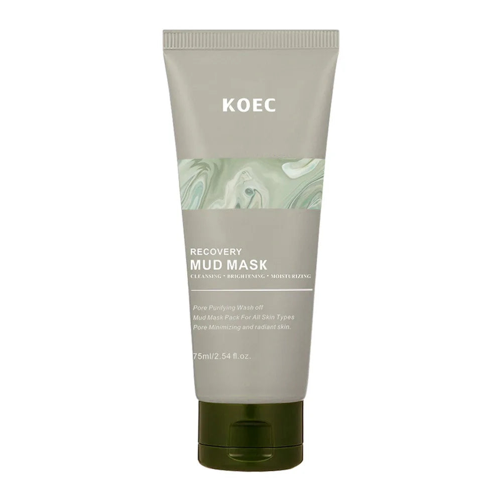 Revitalizing Volcanic Mud Facial Mask - Deep Cleansing & Moisturizing for Face and Body, Minimizes Pores
