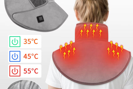USB Heating Pad for Shoulder Pain Relief - Constant Temperature Neck and Shoulder Warmer