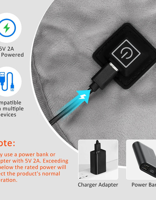 Load image into Gallery viewer, USB Heating Pad for Shoulder Pain Relief - Constant Temperature Neck and Shoulder Warmer

