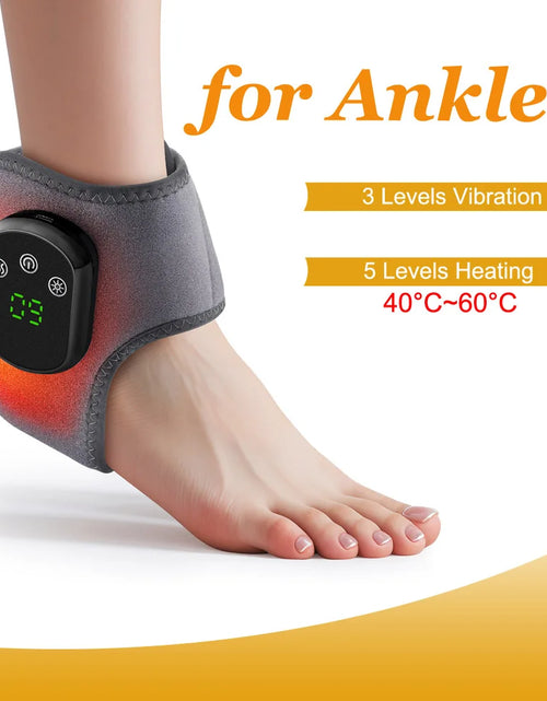 Load image into Gallery viewer, Revitalize Your Feet: Electric Foot &amp; Ankle Massager with 3 Vibration Settings and Soothing Hot Compress

